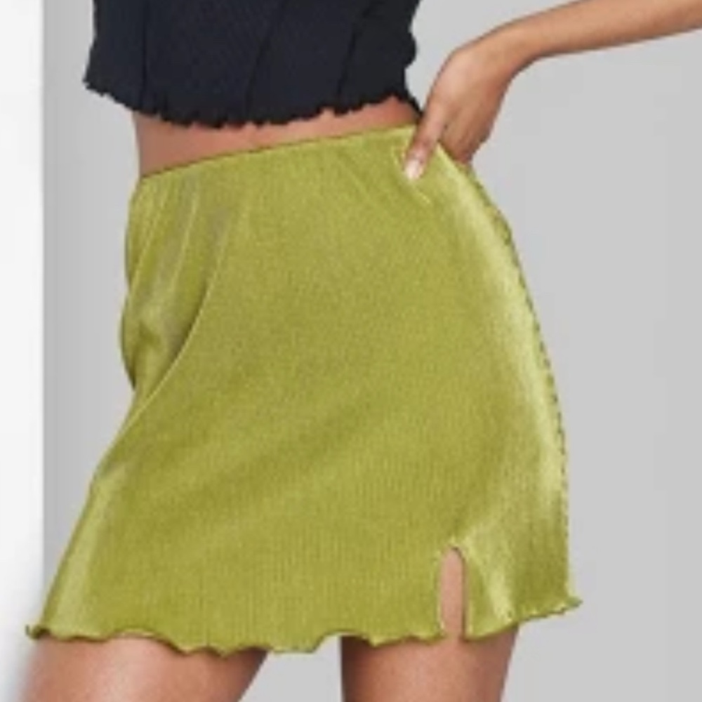 Mini A-Line Skirt - Wild Fable; Green Apple L